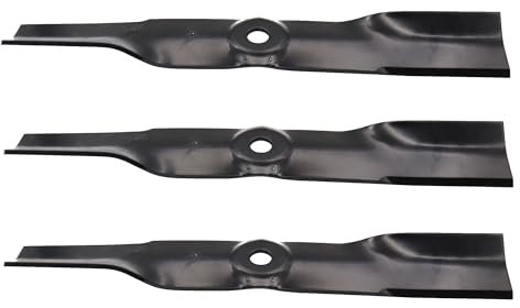 SECURA Jeu de lames (high-lift) compatible avec John Deere X320 Tracteur de pelouse