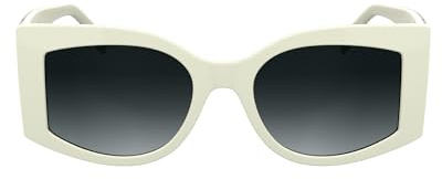 KARL LAGERFELD Women's Sunglasses KL6183S - White with Gradient Grey Lens