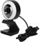 Yctze Webcam USB 2K Auto avec Double Flash, pour Appels Vidéo et Streaming électronique, Compatible avec XP2/Vista/WIN7/8/10/OS X.