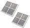 Air Filter for Refrigerator, Fresh Air Replacement Air Filter, Refrigerator Air Filter, Activated Carbon Filter Replacement for Air Purifier for Refrigerators/Refrigerators/Air Purifiers LG LT120F