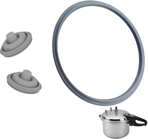 3 Stück Schnellkochtopf Ersatzteile Perfect Ersatzteile Dichtungsring 22cm für Schnellkochtopf Deckel 3l 4,5l, 6,5l 8,5l