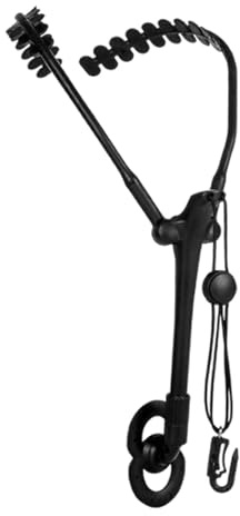 Harilla Saxophon Schultergurt Saxophon Schultergurt professionell bequemer Saxophon Hängende Gürtel für Live -Bühnenshow -Aufführung, Schwarz