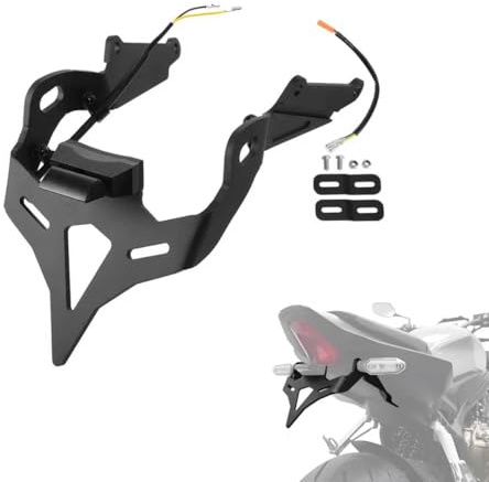 GFARDMOTO Motorrad-Kennzeichenhalter, Kotflügelentferner-Kit, Kennzeichenhalter, Heckverkleidung, kompatibel mit Honda CB650R, CB-650-R, CBR-650-R, CBR650R, 2021–2024