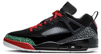 NIKE Jordan Spizike Low Men's Trainers FQ1759 (Black/Varsity Red 060) UK 11 (EU 46)