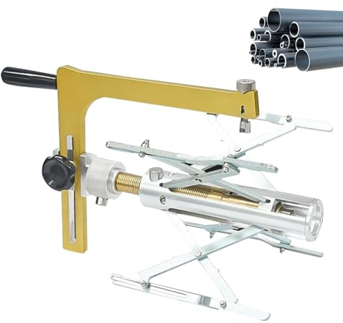 Manual Rotary Pipe Scraper, Manual Pipe Cutter Tube Scrape Machine, Aluminum Alloy PE Pipeline Edge Planer, Peeler Gas Pipeline, Surface Oxidation Layer Scrapers, for 160-400mm Pipes