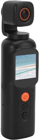 KIMISS Am Körper Getragene Kamera, 2K-QHD-Hand-Actionkamera, WiFi-Camcorder, Sport-Radsport-Recorder mit 1,3-Zoll-Farb-Touchscreen
