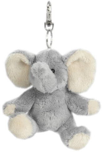 Heunec-Besito Keyring Elefant 10 cm, Grau