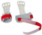 Sport-Thieme Turnriemchen | Aus hochwertigem Japanleder | Klettbandverschluss | 3-Loch mit Rolle | Polster | Turnen