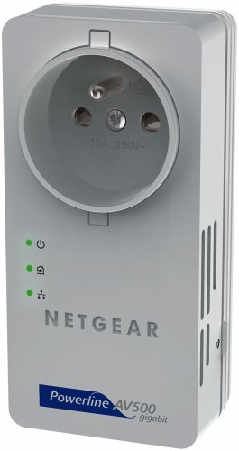 Netgear XAV5601 – Zubehör Netzwerk (verkabelt, powerPLUG, Ethernet, 500 Mbit/s, 10/100/1000 Mbit/s, 10/100/1000BaseT (X)) weiß