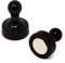 Magneta Di Skittle Nero Ad Alta Potenza Per Frigorifero, Ufficio, Lavagna, Tabellone, Archiviazione - 19mm Dia x 25mm Di Altezza - Confezione Di 2 Di 2