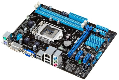 ASUS H61M-F - Placa Base - Micro ATX - Enchufe LGA1155 - H61
