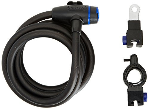 Oxford Essential Cable Bicycle Lock - Black, 1.8 m