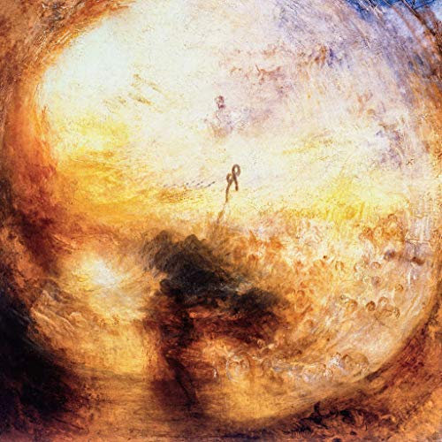 Kunstdruck/Poster: Joseph Mallord William Turner Licht und Farbe Goethes Farbenlehre -Morgen nach der Sintflut-Moses schreibt das Buch der Genesis - hochwertiger Druck, Bild, Kunstposter, 100x100 cm