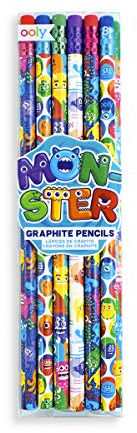 International Arrivals Monster graphit Bleistifte (Set von 12)