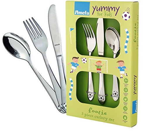 Amefa Kinderbesteck - Footie 3 teilig inkl. Gravur KB033