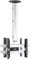 VCM Universal VESA TV Deckenhalterung Fernseh Halterung Halter CM3 Double Silber