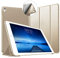 VAGHVEO Funda para iPad Air 10.5 Pulgadas (2019, 3ª generación) y iPad Pro 10,5 (2017). Ultra Delgada y Ligera, Soporte Protectora Smart Cover Trasera Silicona Suave, Auto-Sueño/Estela, Oro