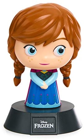 Paladone Frozen Icon Light Collectable | Ideal for Kids Bedrooms, Office & Home | Pop Culture Gaming Merchandise (Anna)