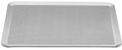 Mali’s 43032 – Plaque à Pâtisserie Perforée Aluminium avec Rebords Grise 40x30cm, épaisseur 1.5mm