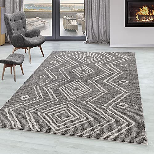 Ayyildiz Teppich TAZNAXT1402005104BLACK Teppiche, 140 x 200