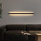 ZMH Wandlampe led Wandleuchte innen - Modern 60CM 21W Flur Up Down Warmweiß Flurlampe Wohnzimmerlampe Schwarze Bettlampe Wandbeleuchtung für Treppenhaus Wohnzimmer Kinderzimmer Schlafzimmer