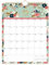 Kalender 2023-2024,2023-2024 Wandkalender mit 18 Monaten, Juli 2023, Doppeldrahtbindung + Haken zum Aufhängen + große Blöcke mit julianischen Daten, Perfect Wall C. Kalender zum Organisieren – Grün