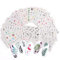 Stickers Ongles Autocollants 29 Feuilles Nail Art Stickers Set 29 Différents Styles Papillon Nail Autocollants pour Ongles DIY Papillons Colorés Nail Feuilles Floral Nail Art Stickers (A)