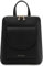 Tuscany Leather TL Bag - Kleiner Damenrucksack aus Leder - TL142092 (Schwarz)