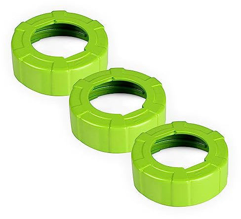 ANZHUO Wurstkartuschenpistole, Aluminiumabdeckungen, Wurstdichtungspistolen-Zubehör wird verwendet, um Verbrauchsmaterialien von Wurstversiegelungspistolen zu ersetzen, 3 Stück (grün)