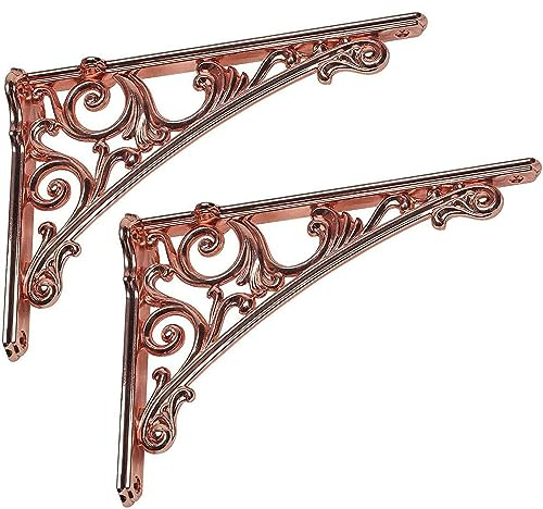 Equerre Pour Etagere Murale Support Etagere Mural Retro Equerre Etagere Metal, Design Solid Cast Iron Handcrafted Decorative Bracket (Size : D)
