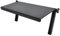Estantería de TV para Almacenamiento, Soporte de Montaje Superior Ajustable Negro para TV de Pantalla Plana y Computadora
