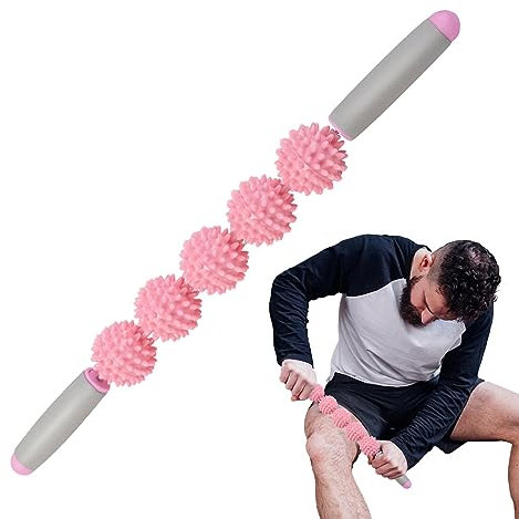Massagestab für den Körper,Sofort wirksamer Igel-Roller für Körpermassagegeräte - Massagestab-Roller für Beine, Körpermassagegeräte, Tiefengewebe-Körperroller Pw tools