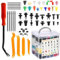 1240 Stück Auto Befestigungsclips Set, Auto Befestigung Clips, Auto Clips, Universal Türverkleidung Klammern, Stoßstangen Zierleisten Befestigungclips, werkzeug türverkleidung auto