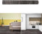 Self-Adhesive Thickened Vinyl Flooring, 40 x 500cm/2m²Peel and Stick Wood Grain Repair Floor Tile, Waterproof Wear Resistant Wood Look Planks for Floor Renovation (Black wood grain)