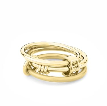 Liebeskind Berlin Ring LJ-1427-R-54 Edelstahl IP gold