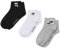 Karl Lagerfeld B.V Women's Karl Lagerfeld, Ikon Short (3 Pack) Socks Multi Pack, Schwarz/Weiß/Grau, 43-46 (3er