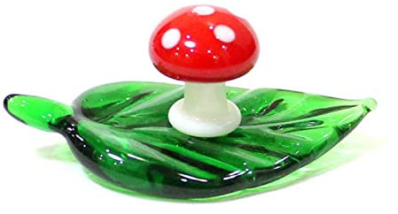 Skulptur Dekoration Mini Glas Blatt Ornamente Mit Niedlichen Wurm Igel Vogel Schwein Pilz Ente Schnecke