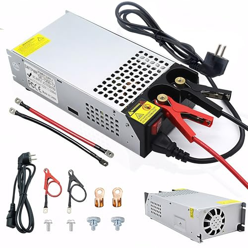 SWTPWR DC 12V 100A 1200W Alimentatore Trasformatore 230V AC a DC 12 Volt Interruttore per Pompa LED CCTV Sicurezza Auto Stereo Stampante 3D e altri 12V Dispositivi