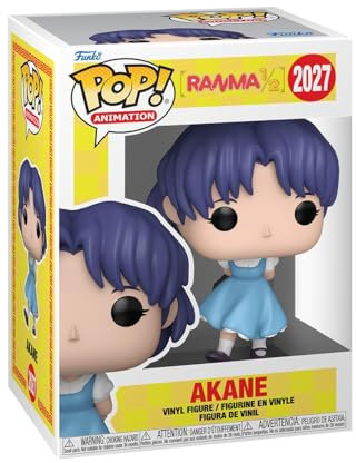 Funko Pop! Animation: R1/2- Akane - Ranma 1/2 - Figura in Vinile da Collezione - Idea Regalo - Merchandising Ufficiale - Giocattoli per Bambini e Adulti - Anime Fans - Figura per i Collezionisti