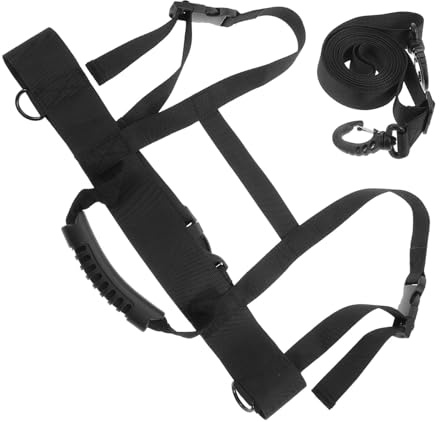 EXHUMKY Boy Girl Ski Training Lightweight Safety Device for Snowboarding and Skiing Learning Aid for Beginners Portable Ski Trainer for Outdoor Sports