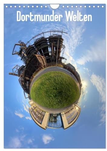 Dortmunder Welten (Wandkalender 2026 DIN A4 hoch), CALVENDO Monatskalender: 360° Polarpanoramen aus Dortmund (CALVENDO Orte)