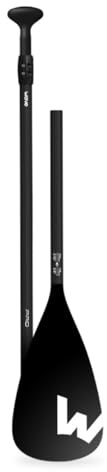 WAVE Hydro Carbon Pro SUP Paddle | Ultra-Light Adjustable Carbon Fibre SUP Paddle for Touring, Racing & Fitness | Durable, Fatigue-Reducing Design