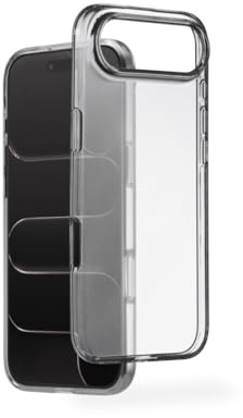 Hama Hülle für iPhone Air (Handyhülle, Schutzhülle für Rückseite, Case, Kratzfest, extra Schutz für Kamera und Display, transparent, Slim, Hülle dünn) durchsichtig