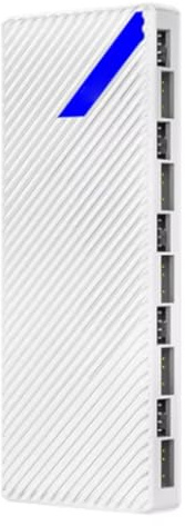 Oiqippnbv Magnetic Argb PWM 3pin Raffreddamento velocità di Raffreddamento Controller del Controller 5 V con Intelligente, Splitter per Ventole