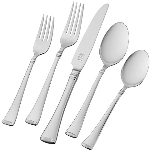 ZWILLING Angelico Flatware Set, 45-Piece, Silver