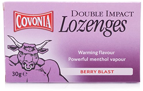 Covonia 30g Double Impact Lozenges Berry Blast
