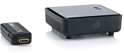 Wireless HDMI Extender - Marmitek GigaView 811 - Streaming Laptop Wireless on TV or Beamer - HDMI Transmission without compression and therefore delay - Full HD - 1080p - Plug & Play
