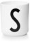 Design Letters Tazzine Caffe A-Z | Porcellana Tazza Lettera | Idee Regalo Donna Compleanno, Regalo Amica, Regalo Anniversario | Tazze con Iniziali | Tazze Colazione | Tazzine Caffe Particolari, 250 Ml
