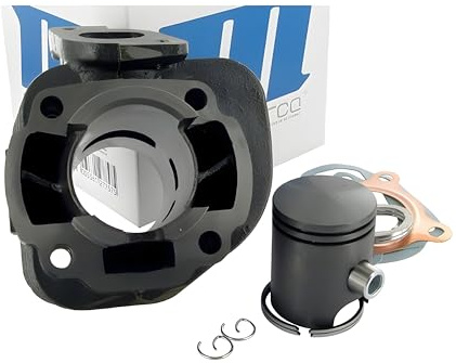 Zylinderkit Motoforce Ersatz 50cc für CPI AC, 12mm Kolbenbolzen (Euro II) | Luftgekühlt, 50 ccm, EURO II, Kolbensatz, Dichtsatz kompatibel mit Keeway RY6 50 ab Bj. 2009, CPI Aragon GP 50