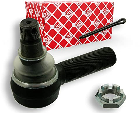 febi bilstein 35680 Lenkstangenendstück mit Kronenmutter und Splint, 1 Stück